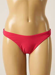 Bas de maillot de bain tissage satiné culotte rose BARTS femme