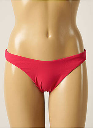 Bas de maillot de bain tissage satiné culotte rose BARTS femme