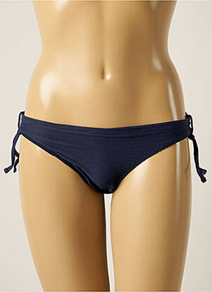 Bas de maillot de bain stretch bikini bleu BARTS femme