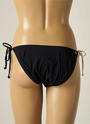 Bas de maillot de bain effet matière satinée bikini vert BARTS femme