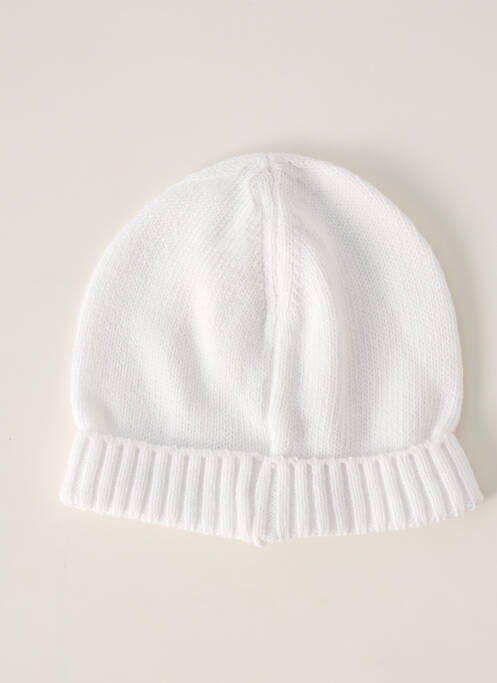 Bonnet blanc J.O MILANO pour enfant