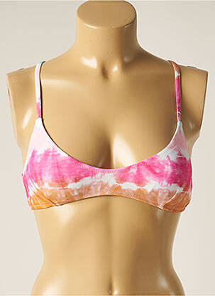 Haut de maillot de bain stretch haut soutien-gorge avec mousse de rembourrage amovible rose BARTS femme