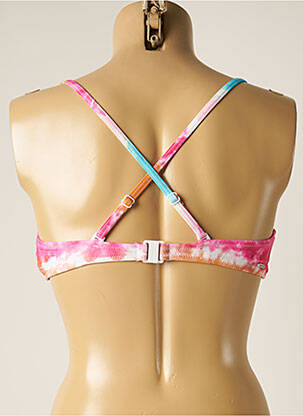 Haut de maillot de bain stretch haut soutien-gorge avec mousse de rembourrage amovible rose BARTS femme