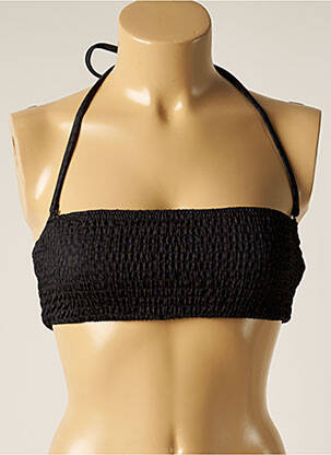 Haut de maillot de bain stretch haut bandeau noir BARTS femme