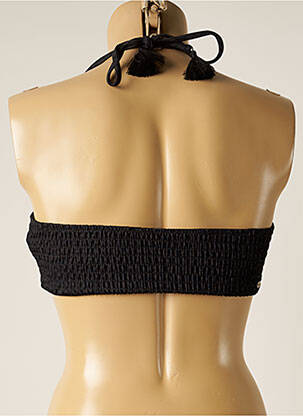 Haut de maillot de bain stretch haut bandeau noir BARTS femme