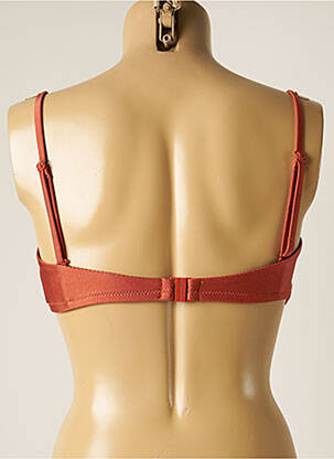 Haut de maillot de bain stretch haut soutien-gorge balconnet marron BARTS femme