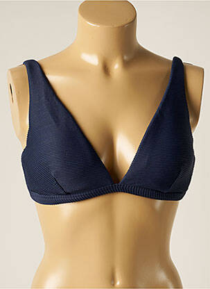 Haut de maillot de bain haut triangles haut triangles bleu BARTS femme