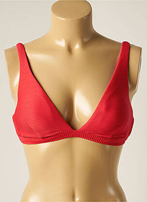 Haut de maillot de bain haut triangles haut triangles rouge BARTS femme