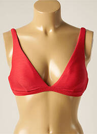 Haut de maillot de bain haut triangles haut triangles rouge BARTS femme
