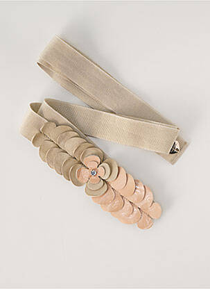Ceinture beige CAFE NOIR femme