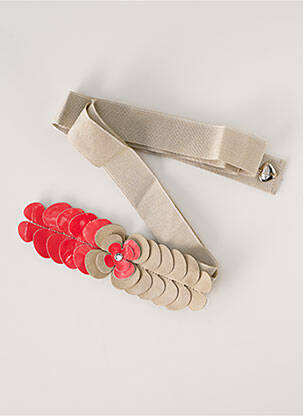 Ceinture beige CAFE NOIR femme