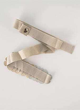 Ceinture beige CAFE NOIR femme