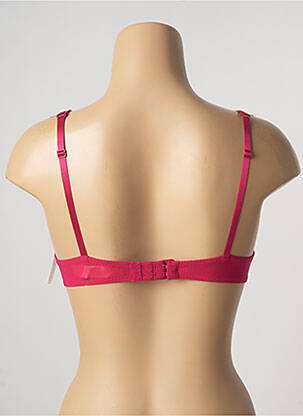 Soutien-gorge effet matière satinée haut soutien-gorge emboitant rose AUBADE femme