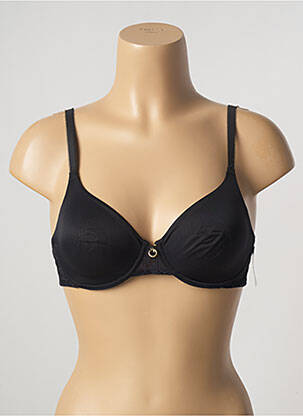 Soutien-gorge effet matière satinée haut soutien-gorge emboitant noir AUBADE femme