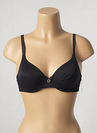 Soutien-gorge effet matière satinée haut soutien-gorge emboitant noir AUBADE femme