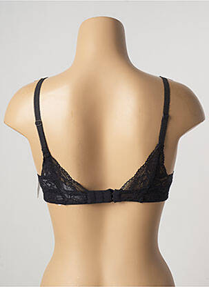 Soutien-gorge effet matière satinée haut soutien-gorge emboitant noir AUBADE femme