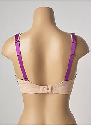 Soutien-gorge effet matière satinée haut soutien-gorge emboitant rose AUBADE femme