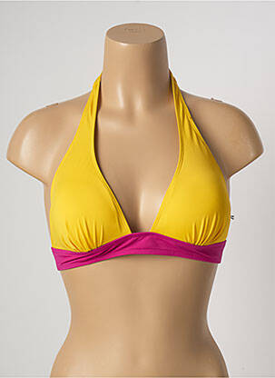 Haut de maillot de bain haut soutien-gorge moulé haut soutien-gorge moulé jaune AUBADE femme