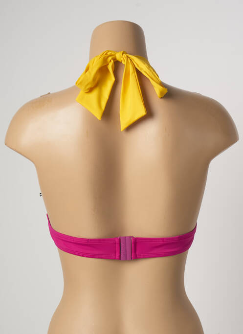 Haut de maillot de bain jaune AUBADE pour femme