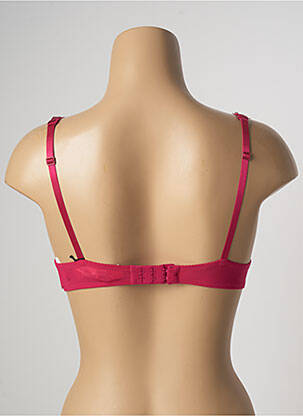 Soutien-gorge effet matière satinée haut soutien-gorge push-up rose AUBADE femme