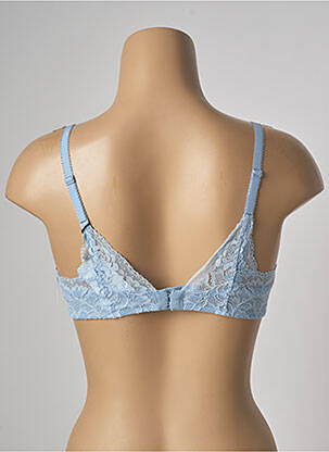Soutien-gorge effet matière satinée haut soutien-gorge moulé bleu AUBADE femme