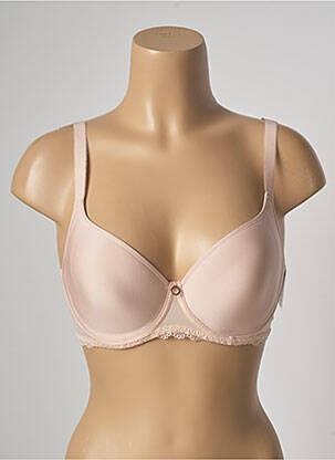 Soutien-gorge effet matière satinée haut soutien-gorge moulé rose AUBADE femme