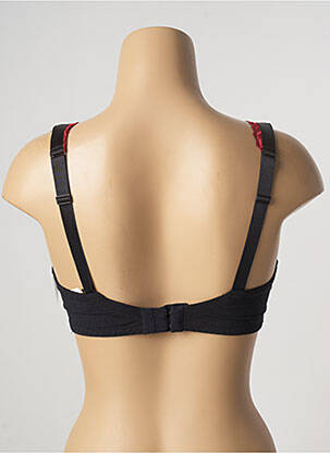Soutien-gorge effet matière satinée haut soutien-gorge emboitant noir AUBADE femme
