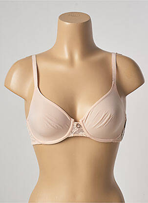 Soutien-gorge effet matière satinée haut soutien-gorge emboitant rose AUBADE femme