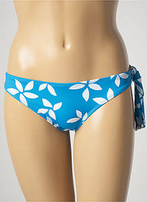 Bas de maillot de bain imprimé fantaisie culotte bleu AUBADE femme