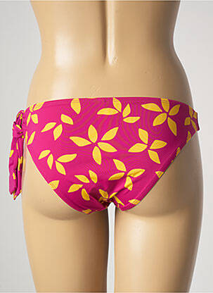 Bas de maillot de bain imprimé fantaisie culotte rose AUBADE femme