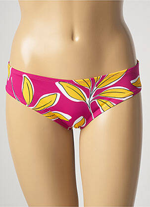 Bas de maillot de bain imprimé fantaisie culotte rose AUBADE femme