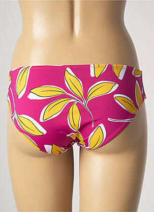 Bas de maillot de bain imprimé fantaisie culotte rose AUBADE femme