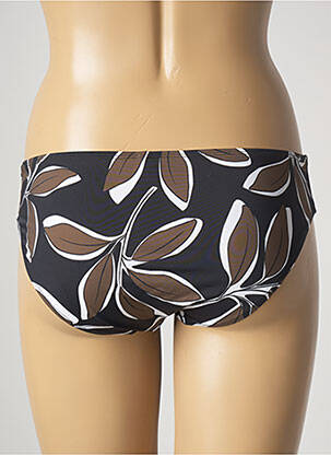 Bas de maillot de bain imprimé fantaisie culotte noir AUBADE femme
