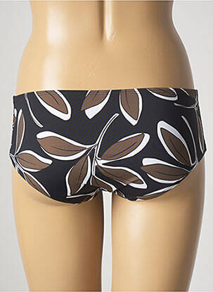 Bas de maillot de bain imprimé fantaisie shorty noir AUBADE femme