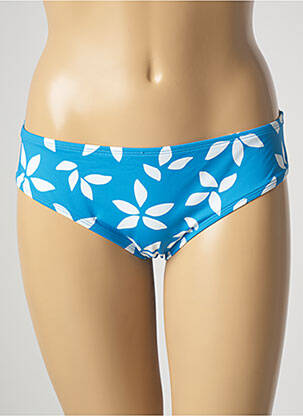 Bas de maillot de bain imprimé fantaisie culotte bleu AUBADE femme