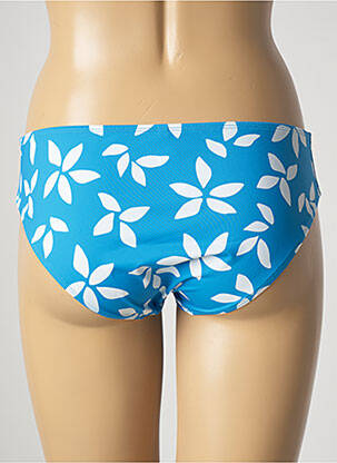 Bas de maillot de bain imprimé fantaisie culotte bleu AUBADE femme