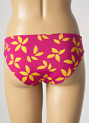 Bas de maillot de bain imprimé fantaisie culotte rose AUBADE femme