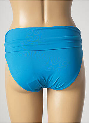Bas de maillot de bain effet matière satinée culotte bleu AUBADE femme