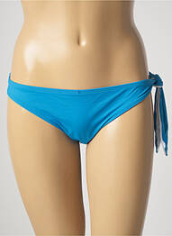 Bas de maillot de bain effet matière satinée culotte bleu AUBADE femme