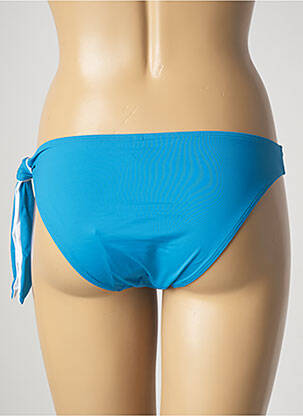 Bas de maillot de bain effet matière satinée culotte bleu AUBADE femme