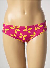 Bas de maillot de bain imprimé fantaisie culotte rose AUBADE femme