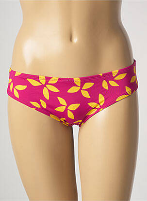 Bas de maillot de bain imprimé fantaisie culotte rose AUBADE femme