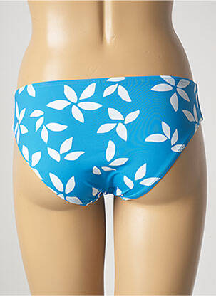 Bas de maillot de bain imprimé fantaisie culotte bleu AUBADE femme