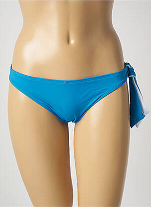 Bas de maillot de bain fermeture liens à nouer culotte bleu AUBADE femme