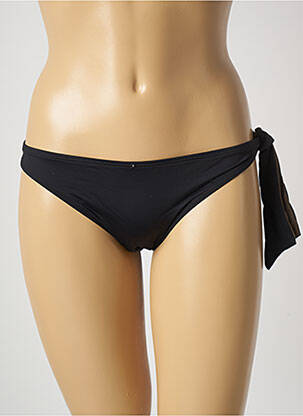 Bas de maillot de bain effet matière satinée culotte noir AUBADE femme