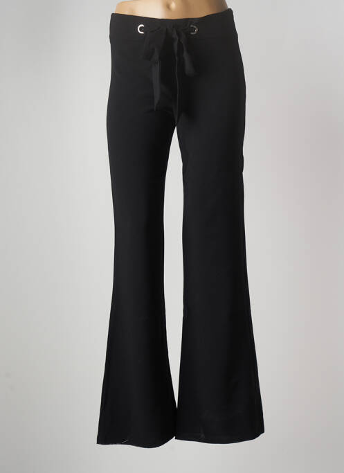 Pantalon flare stretch taille normale noir MULTIPLES femme