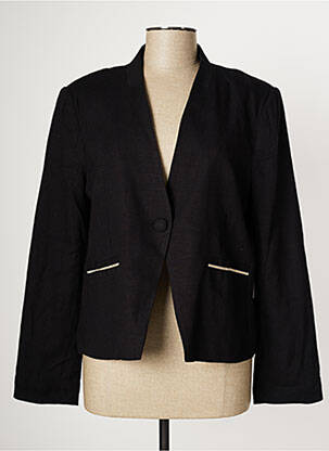 Veste casual epaulette noir MULTIPLES femme