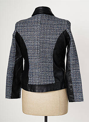 Veste casual poches bleu MULTIPLES femme