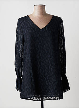 Blouse manches longues manches longues noir MULTIPLES femme