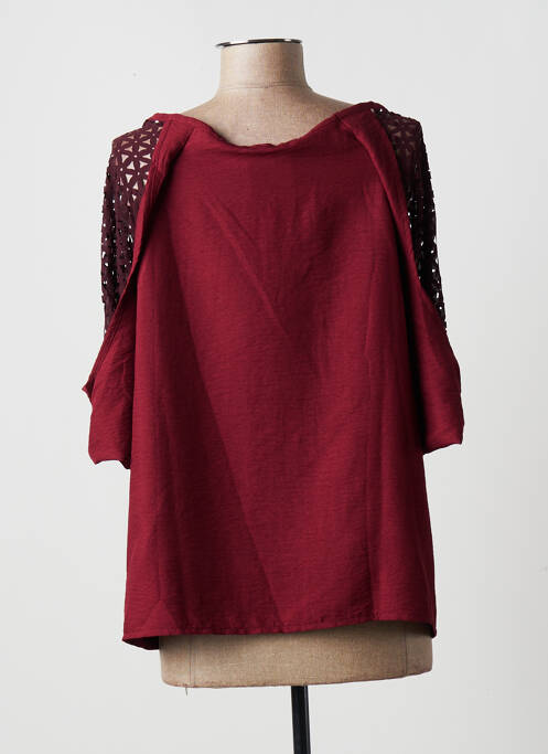 Blouse rouge MULTIPLES pour femme
